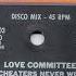 Love Committee Cheaters Never Win 12 Disco Version