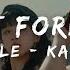 G I DLE 여자 아이들 Last Forever KARAOKE LYRICS