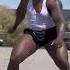 Dancing Muscular Black Man Music Hiphop Beats Rap