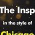 Chicago You Re The Inspiration Karaoke Version From Zoom Karaoke