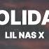 Lil Nas X HOLIDAY Lyrics