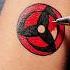 Mangekyou Sharingan Eye Tattoo Idea Tattoo Tattooideas Tattooartist Animeart Shorts Anime