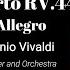 1 Allegro Concerto RV 443 Recorder And Orchestra Antonio Vivaldi Demo And Backing Track