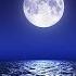 Sleep Music With Ocean And Jungle Sounds Relaxing Blue Screen Scene Ocean And Full Moon