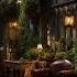 Embrace Serenity In A Cozy Cabin With A Crackling Fireplace Great Rain To Relax Tired Body Sleep