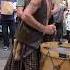 Clanadonia Perform Last Of The Mohicans In Perth City Centre During Medieval Fayre Aug 2017