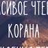 Красивое чтение Корана для успокоение души перед сном