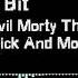 8 Bit Evil Morty Theme Rick And Morty