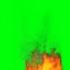 Realistic Fire Effects Green Screen Stock Footage HD 1080p