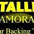 Metallica Inamorata Guitar Backing Track Vocals Drums Bass