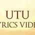 Alikiba UTU Official Lyrics Video