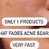 Only 1 Product That Fades Acne Scars Dark Spots Very Fast Shorts Acnescars Darkspots