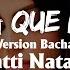 Natti Natasha La Falta Que Me Haces Version Bachata Letra Lyrics