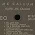 David McCallum Oh My Jazz Easy Listening 1967