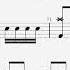 Zombie The Cranberries Drums Notation