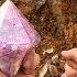 Found Super Rare Amethyst Crystal While Digging At A Private Mine Unbelievable Find