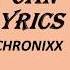 I Can Chronixx Lyrics Video