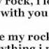 Beyonce You Are My Rock Lyrics