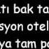 Norm Ender Depresyon Oteli Lyrics