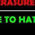 Erasure I Love To Hate You Lyrics Video