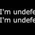 Skillet Undefeated Lyrics HD