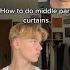 Hair Tutorial 1 How To Do Middle Part Curtains See Full Tutorial For Added Details