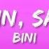 BINI Salamin Salamin Lyrics