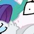 MLP Comic Dub Thankful Rarity Saucy Comedy Rarity Celestia