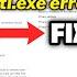 FIXED Esentutl Exe Error In Windows 10 11