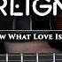 Foreigner I Want To Know What Love Is Guitar Lesson