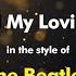 The Beatles All My Loving Karaoke Version From Zoom Karaoke