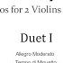 Pleyel Duet 1 Minus 2nd Violin