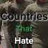 Countries That Hate Mexico