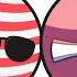 США против России рофл Третья мировая война Countryballs Epic