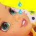 RUNNY NOSE Elsa Anna Toddlers Little Anna Is Sick Afraid Of Nose Drops Sneezing