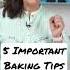 5 Important Baking Tips Shorts