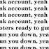 21 Savage Bank Account Lyrics