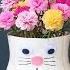 Creative Flower Pot Ideas Rabbit Shaped Flower Pots From A Gorgeous Recycled Plastic Bottle