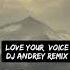 Jony Love Your Voice Dj Andrey Remix