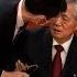 Former Chinese President Escorted Out Of Party Congress Hu Jintao Argued About Official Papers