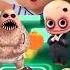 Bebefinn Pinkfong X Scary Boss Baby Coffin Dance Song Cover Tiles Hop Shorts 012