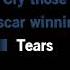 Raye Oscar Winning Tears Karaoke Version