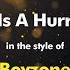 Boyzone Love Is A Hurricane Karaoke Version From Zoom Karaoke