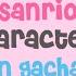 Making Sanrio Characters In Gacha Club Puff Gacha