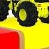 Colors With Tractors Vehicles For Kids Educational Animation Cartoon For Children