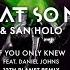 What So Not San Holo If You Only Knew Feat Daniel Johns 12th Planet Remix