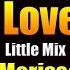 Morissette Amon Secret Love Song Little Mix KARAOKE