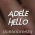 Adele Hello Sped Up Reverb