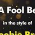 The Doobie Brothers What A Fool Believes Karaoke Version From Zoom Karaoke