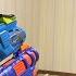 Nerf Game Monsters Hands Made Their Way Into The House Руки монстры пробрались в дом